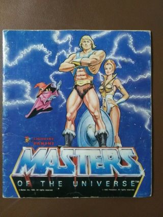 He - Man Masters Of The Universe 1983 Sticker Album Book