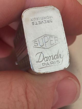 Vintage DANDY Lift Arm Pocket Lighter - Made In Paris 4