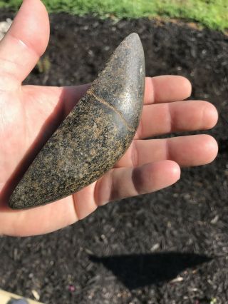 Fine Boatstone Gorget Indian Artifacts Hardstone Pendant Ohio