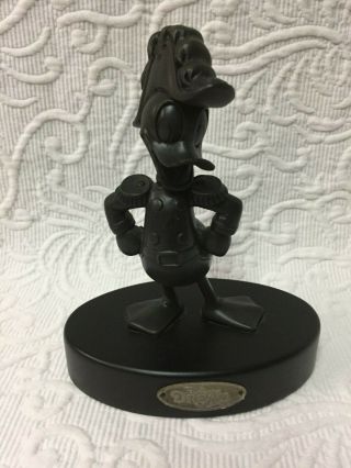 Disney Dream Admiral Donald Duck Resin Figure Statue - 6 Inch - Signed