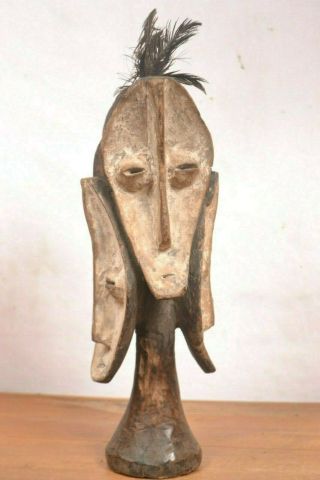 African Tribal Art,  Lega Statue From Drc (congo)
