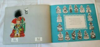 Vintage 1948 Hallmark Paper Dolls Collector ' s Album Dolls of the Nations 7