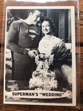 Superman Trading Card 42 " Superman 