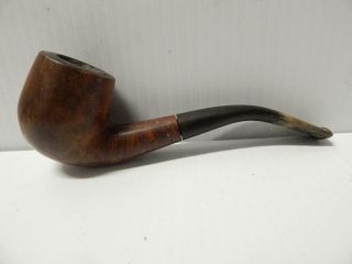 Old Bard Marxman Briar Estate Tobacco Pipe - Sherlock Holmes Bent Stem