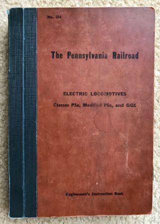 Pennsylvania Railroad Electric Locomotive Engineman 