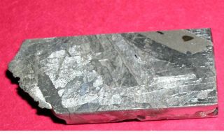 Seymchan Pallasite Meteorite 19.  1 Gram Etched Slice