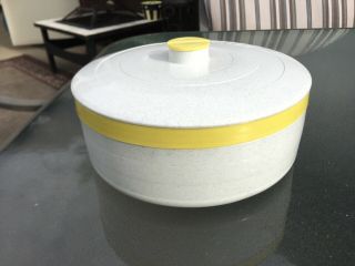Vintage 70’s Cornish Therm - O - Ware Yellow Serving Dish Therm - O Serving Bowl
