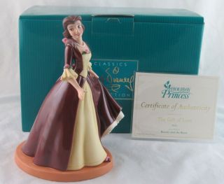 Wdcc " The Gift Of Love " Belle From Disney 