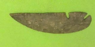 Back Tang Knife Native American Arrowheads Bought At
