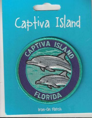 Rare Patch Captiva Island Florida Souvenir Patch