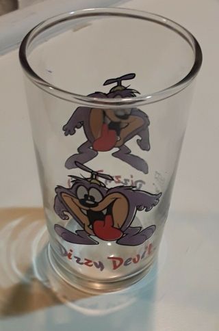 Tiny Toon Dizzy Devil Glass