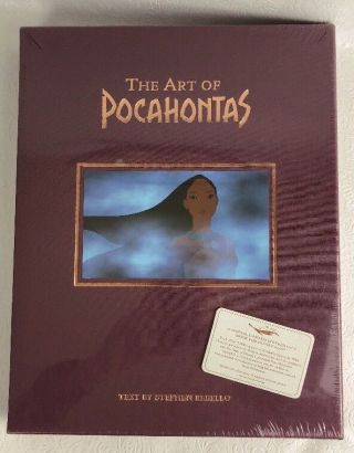 Disney The Art Of Pocahontas Signed Limited Edition 1st Edition 1995