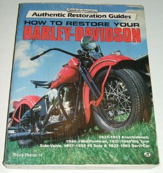 How To Restore Your Harley - Davidson By Bruce Palmer Panhead Knucklehead 45