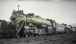 Sp Southern Pacific 4 - 8 - 4 Steam Locomotive 4481 - Vintage Railroad Negative