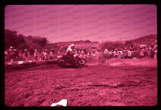 (354) 1977 35mm Slide Photo Us Grand Prix 500cc Motorcycle Race,  Carlsbad Ca