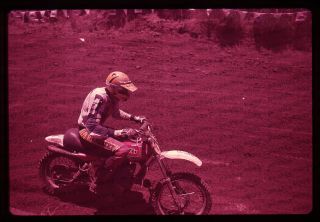 (347) 1977 35mm Slide Photo Us Grand Prix 500cc Motorcycle Race,  Carlsbad Ca