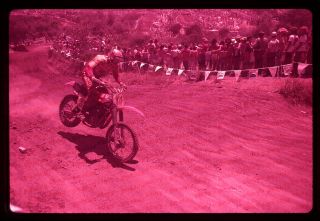 (340) 1977 35mm Slide Photo Us Grand Prix 500cc Motorcycle Race,  Carlsbad Ca