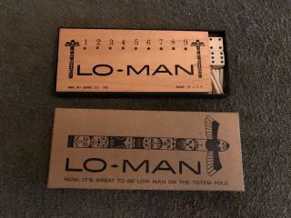 Vintage Lo - Man Low Man On The Totem Pole Game Are - Jay Cleveland Oh Usa