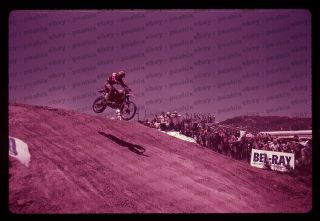 (329) 1977 35mm Slide Photo Us Grand Prix 500cc Motorcycle Race,  Carlsbad Ca