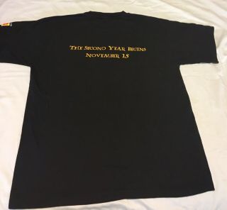 Harry Potter Chamber Of Secrets Movie PROMO PROMOTIONAL T Shirt SIZE XL 3