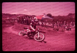 (323) 1977 35mm Slide Photo Us Grand Prix 500cc Motorcycle Race,  Carlsbad Ca