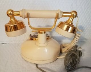 Vintage Western Electric French Style Rotary Dial Cradle Phone Telephone 2