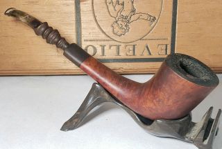 Vintage Estate Smoking Pipe - Handmade In Denmark
