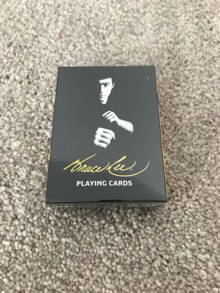 Official Limited Edition Bruce Lee Playing Cards By Dan And Dave (d&d)