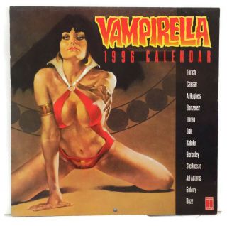 1996 Harris Vampirella 12 X 12 Calendar 12 Month & Centerfold Rarest