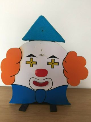 Happy Sad Clown Magic Trick Stage Size Kids Shows / Clown Rare