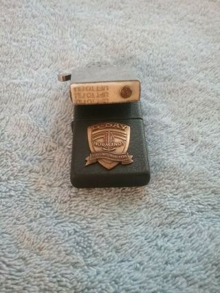 Zippo Lighter 50th Anniversary D Day Limited Edition 1944 - 1994 metal tin inc. 2