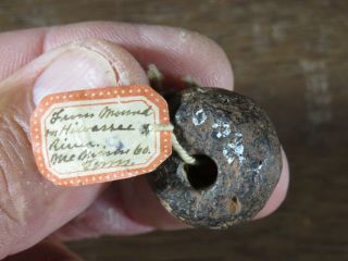 Very Rare Mississippian Hematite Bead,  Hiwassee River Mcminn Co. ,  Tn,  X Beutell
