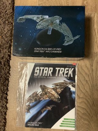 Eaglemoss Star Trek Starships Special Edition 4 Klingon D - 4 Bird Of Prey