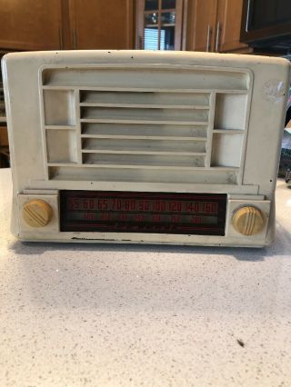 Admiral Radio 1947 6t02 - 5b1 - Iv Tube Receiver