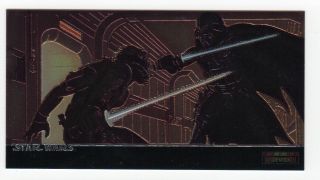 1995 Topps Star Wars Widevision A Hope Chrome Set C1 - C10