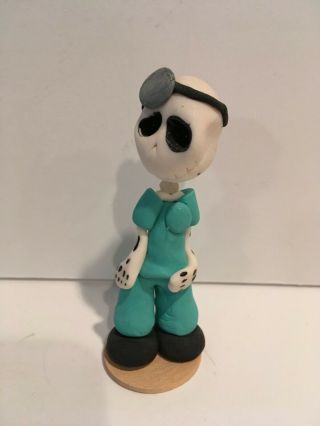 Miniature Doctor ?day Of The Dead Figurine
