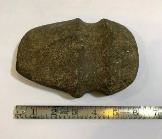 Native American Indian Stone Axe Head 6” Fully Grooved