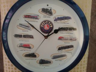 Vintage Rare Lionel Trains Sounds Wall Clock Lionel Wall Clock With Train