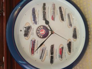Vintage Rare Lionel Trains Sounds Wall Clock lionel wall clock with train 2