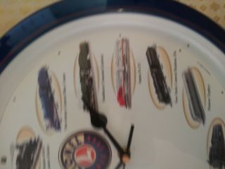 Vintage Rare Lionel Trains Sounds Wall Clock lionel wall clock with train 5