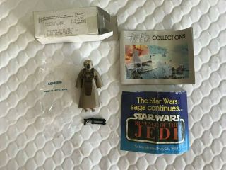 Vintage Star Wars Esb Mail Away 4 - Lom Revenge Of The Jedi Offer Action Figure