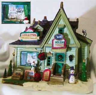 Lemax Harvest Crossing “Kip ' s Christmas Collectibles” 95832 - Retired - Pre - owned 2