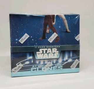 Star Wars Trading Card Game Tcg Attack Of The Clones Booster Box Wotc