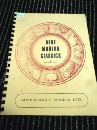 Nine Modern Classics Morrissey Magic Publication