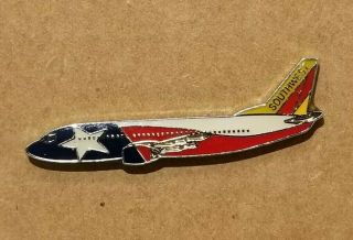 Southwest Airlines Lone Star One Collectors Lapel Pin Boeing 737 Texas
