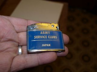 Army Service Clubs 2 - Color Post Ww2 Rosen - Nesor Mfg Japan Mfg Rare 90