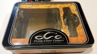 Orange County Choppers Empty Metallic Box Case For Wallet Collectible