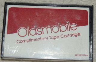 Oldsmobile Complimentary Tape Cartridge In The Case Vg