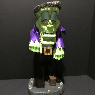 Vintage Gemmy Animated Frankenstein Sings And Dances To “thriller” 18” Tall