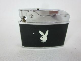 Vintage Playboy Bunny Black Lighter Made In Japan